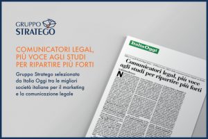 Scopri di più sull'articolo Gruppo Stratego tra le migliori società italiane per il marketing delle professioni e la comunicazione legale