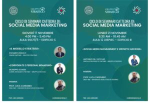 Scopri di più sull'articolo Gruppo Stratego all’Università degli Studi di Salerno per un ciclo di seminari sul Social Media Marketing